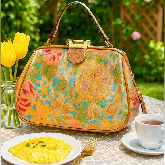 Patricia Nash Gracchi Frame Handbag - Picture 10 of 10